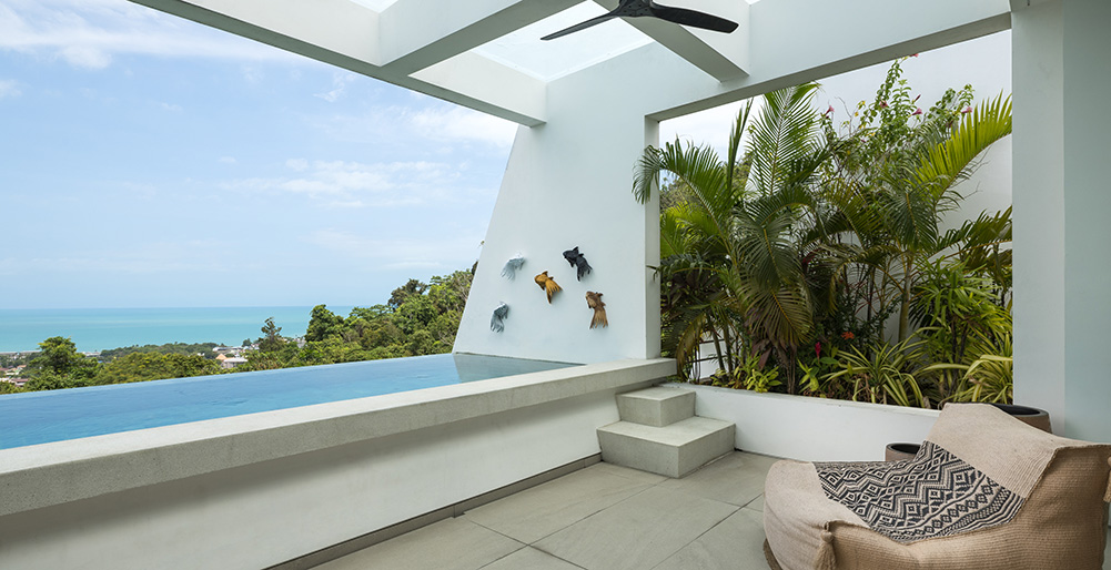 Golden Lotus - The Flourish Villa - Terrace garden and pool